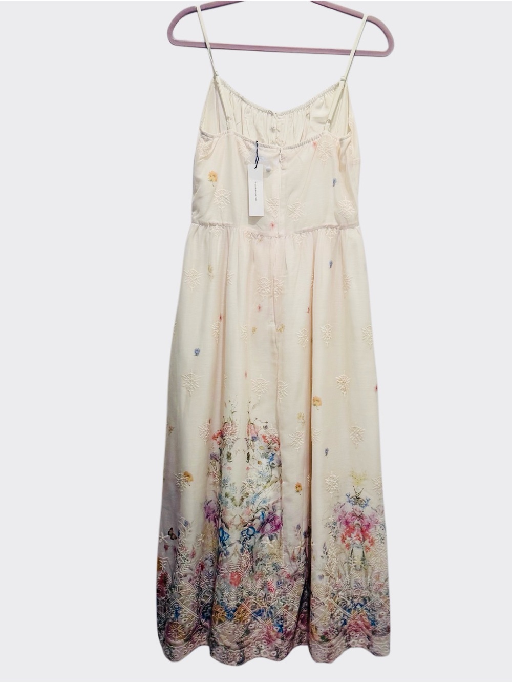 Commense Cream Floral Midi Dress - Picture 10 of 11